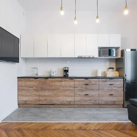 Fancy Apartments With Lift And A/C Краків Екстер'єр фото