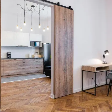 Fancy Apartments With Lift And A/C Краків Екстер'єр фото